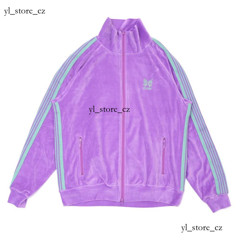 2026 10A New Men's Needlle Hoodies Sweatshirts Army Green Needles Jackets Men Women Embroidery Track Jacket High Street Outerwear 4e0