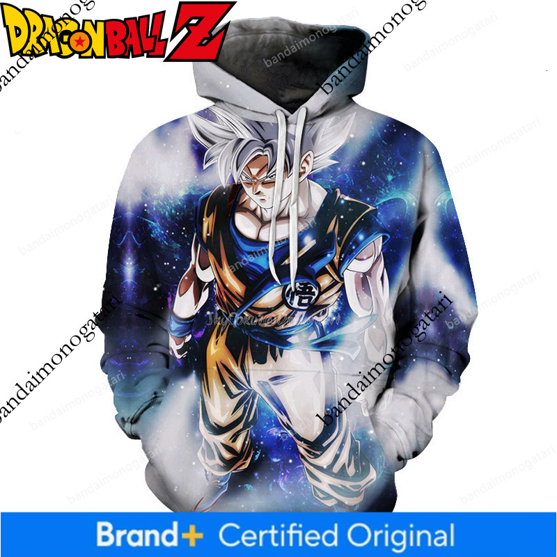 Factory Direct Supply Dragon Ball Goku 3D Digital Print Hoodie Couple Sweatshirt Trendy Men Asian Version 50f5