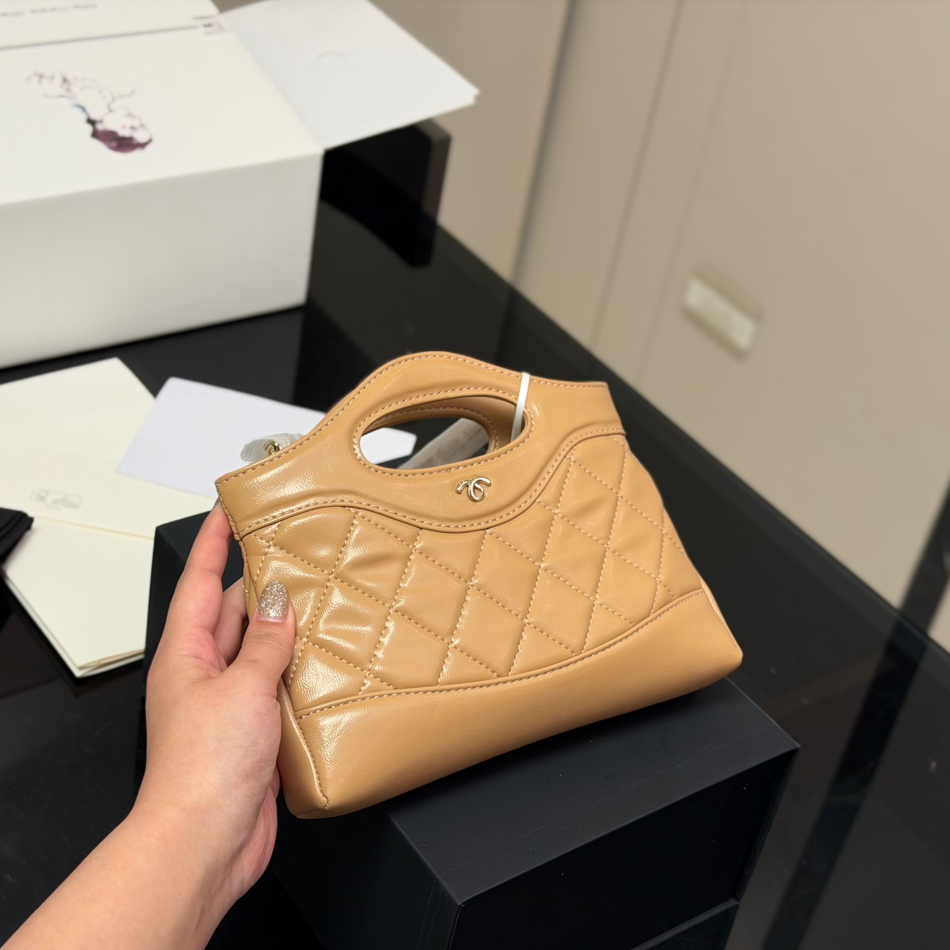 20CM Portable 31 Bag Women Mini Shoulder Leather Diamond Plaid Luxury Handbag Crossbody Trend Coin Purse Underarm Clutch Vintage Card Holder Borsa M