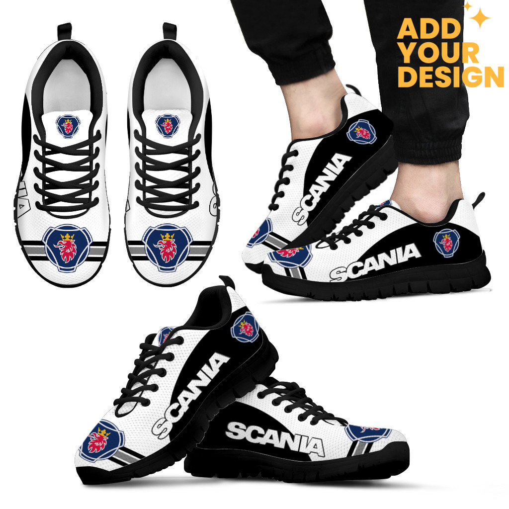 Scania Sports Shoes Mens Womens Sneakers Cartoon Anime Casual Custom High Quality Couple Shoes Unisex Casual Sports Shoes