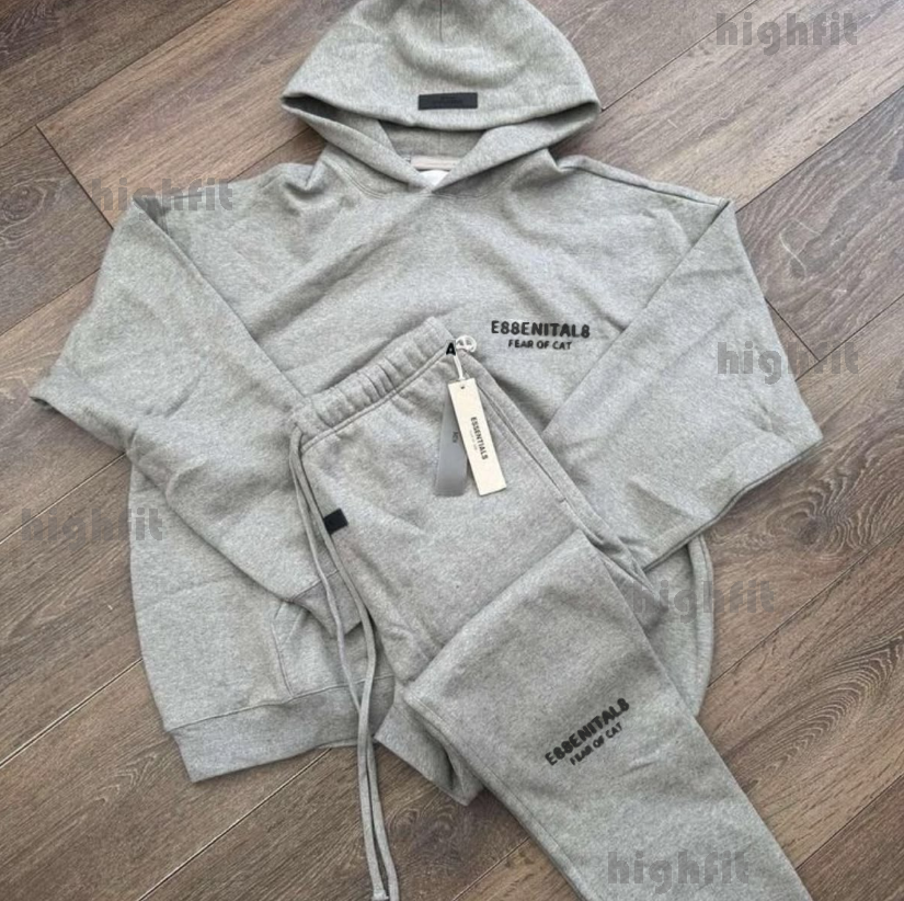 Mens Pullover Hoodies Pants Sets Tshirt Clothes Womens High Quality Designer Sweatshirt Streetwear Letter Printed Clotton Hoody essentials Set