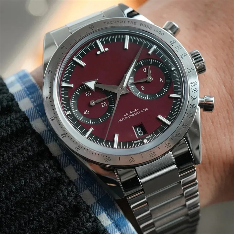 U1 Top AAA Luxury Designer Mens Quartz Chronograph Planet Watch Bracelet Sea Master Stainless Sapphire James bond 007 Watches Montre De Luxe Wristwa