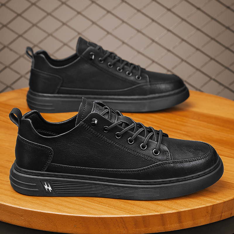 Spring New Low-top Sneakers Men's Fashion Versatile Thick-soled Wear-resistant Sports Casual Trend Shoes