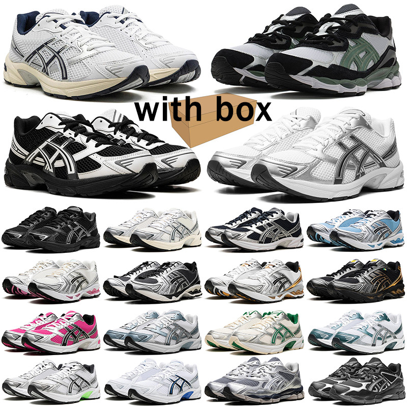 Free shipping gel 1130 with box designer running shoes for men women trendy black white grey light blue 14 trainers comfortable mesh nyc durable sne
