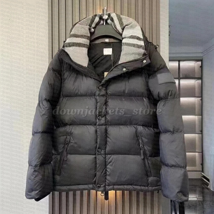 Men's Jackets Winter Hooded Designer Puffer Jacket Fashion Thickened Detachable Coat Vest Women Windbreaker Letter Black Coats Thickening Warm