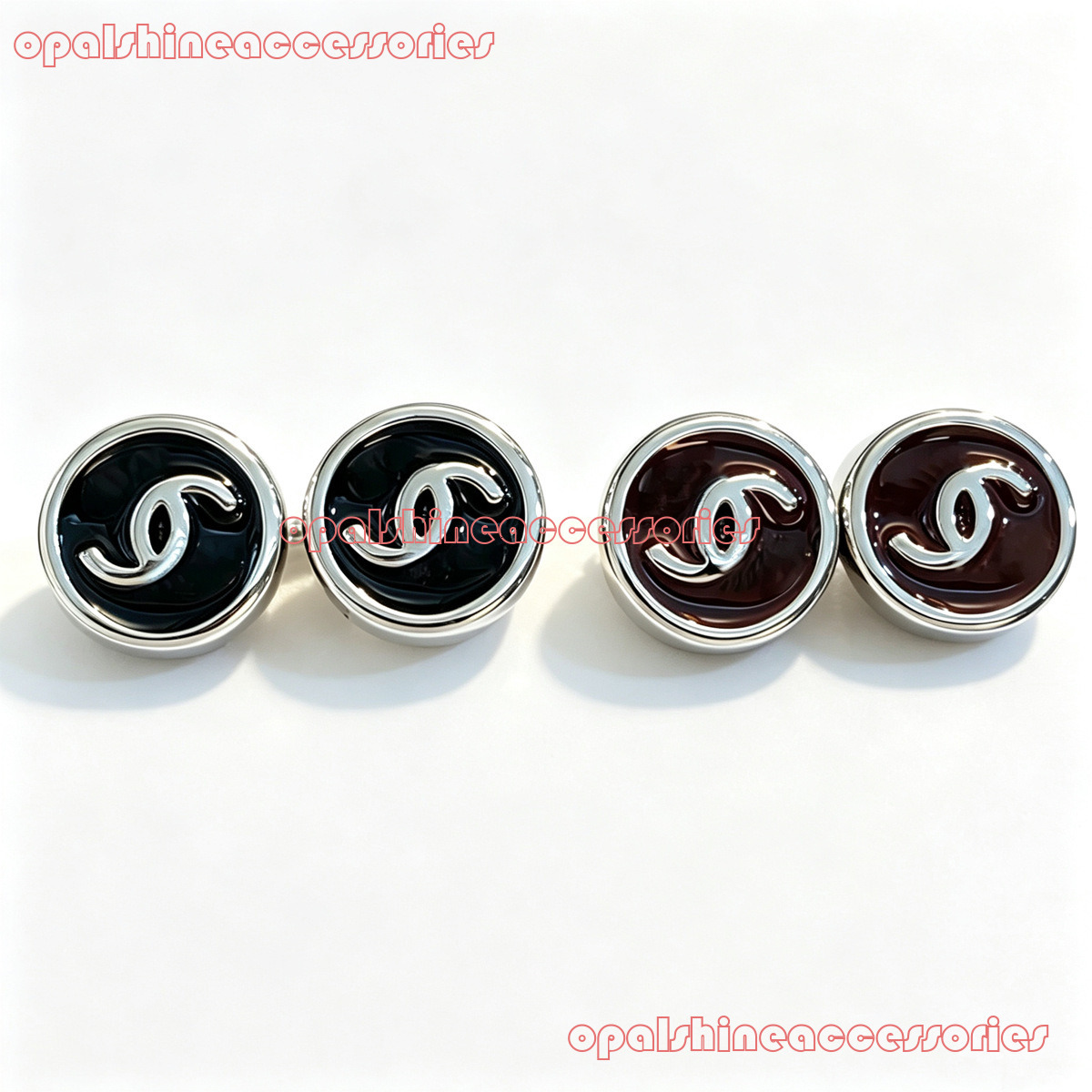 Designer Jewelry Channel 26 new models of round enamel earrings light versatile niche earrings for everyday wear CC Earring