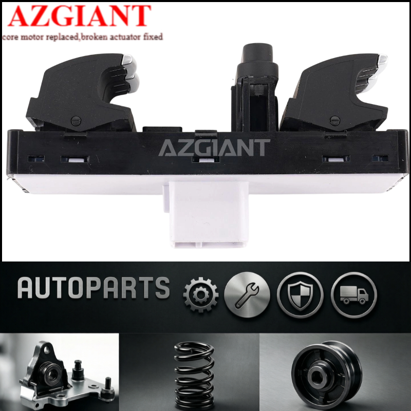 AZGIANT interrupteur principal de fenêtre électrique universel, régulateur de fenêtre, bouton de commande principal pour Skoda Fabia Octavia 1Z3