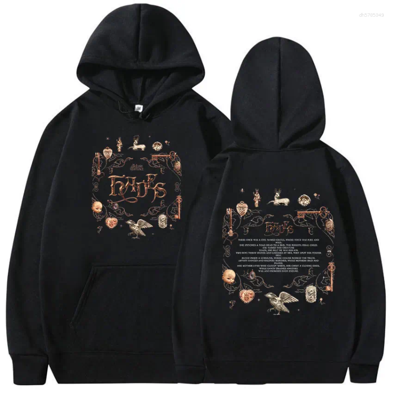 Men's Hoodies Melanie Martinez Heads 2026 Hoodie Men Women Clothing Fashion Oversized Sweatshirt Harajuku Long Sleeve Vintage Hooded