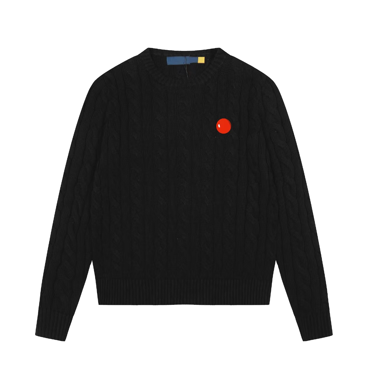 Women Sweaters Women Men Vintage Cable Twisted Knit Sweater Classic Collared Long Sleeve Knitted Pullover Soft Casual Preppy Style Daily Knit Top Mu