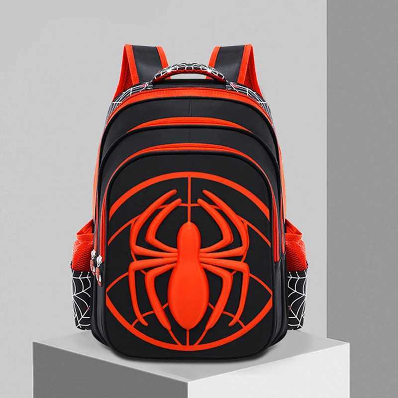 three-dimensional 3D Cartoon Spider Children's Shoulder Bag Teen Boy Girl Schoolbag Pencil Case 2Pcs Set Kid Backpack Waterproof S260804ON7J