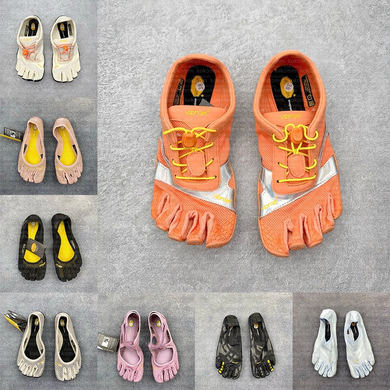 With Box Designer V Soul Five Finger shoes Yoga Pilates Women's Sports Fitness Split Toe Casual Dance Shoes Pilates shoes size 36-41 DH gate
