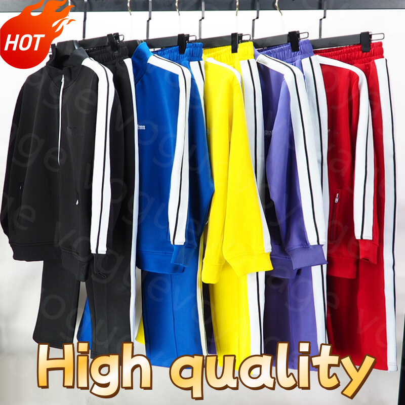 designer mens palm tracksui ange zipper jackets and sport pants tracksuit sets woman tracksuits jogger leisure trousers track suits pant 2026