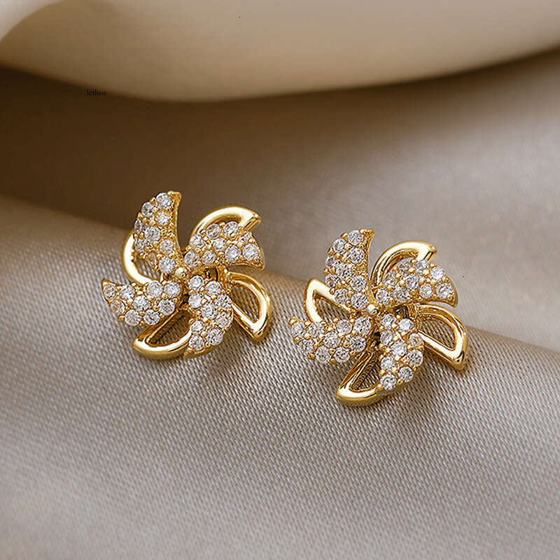 -style windmill women's stylish Korean-style earrings 2026 new trendy earrings