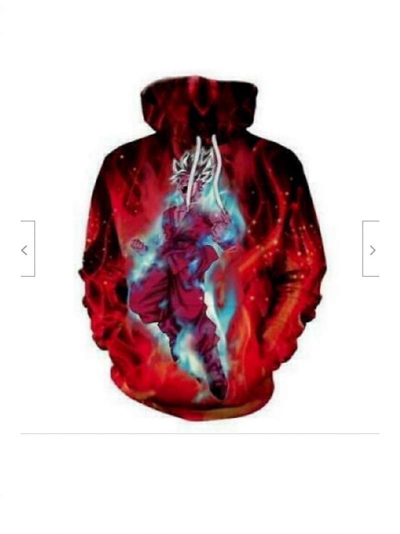 Dragon Ball Goku series sweatshirt cosplay anime hoodie cross-border Southeast Asia foreign trade 3D digital printing