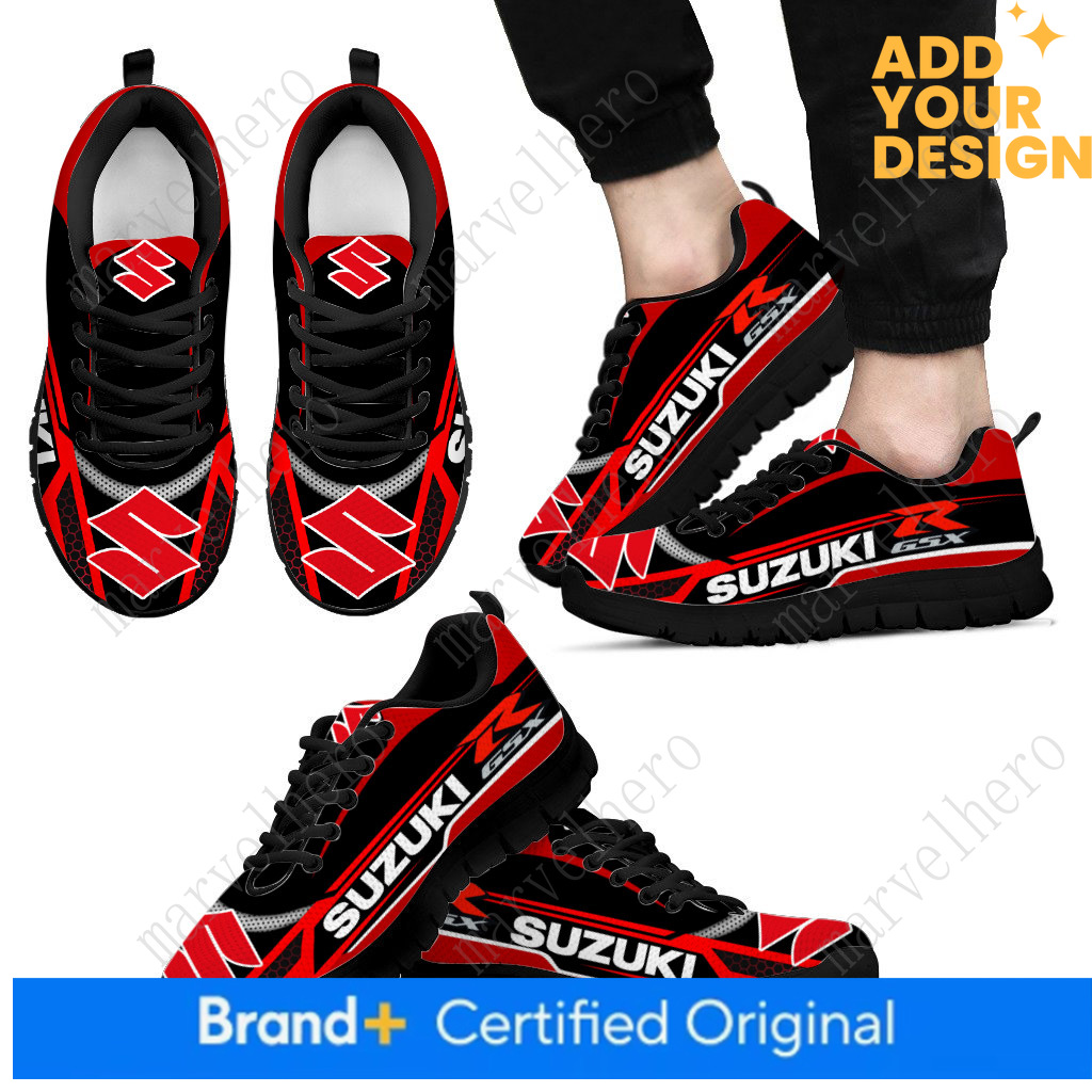 Suzuki GSX-R Sports Shoes Mens Womens Sneakers Cartoon Anime Casual Custom High Quality Couple Shoes Unisex Casual Sports Shoes