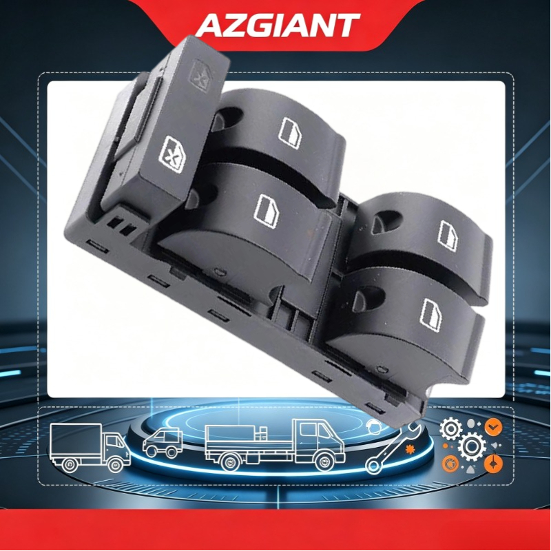 AZGIANT Lève-vitre automobile interrupteur principal avant côté conducteur composant de remplacement de commande de fenêtre électrique pour Audi