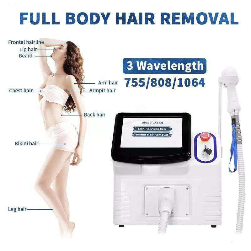Ace Ice Painless Permanent Body Hair Removal Professional 808Nm Diode Laser Hair Removal Machine Price