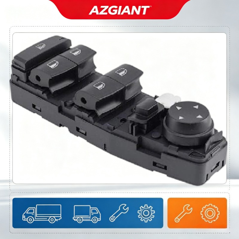 AZGIANT Interrupteur principal de vitre électrique, régulateur de fenêtre, bouton de commande principal, lève-porte automatique, accessoire de re