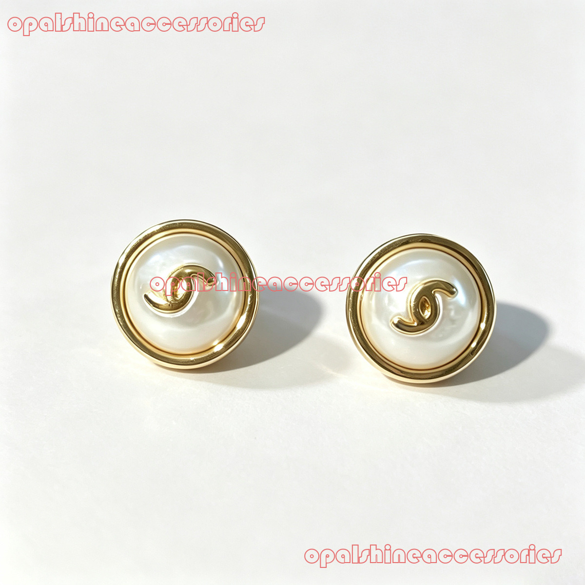 Designer Jewelry Channel 26 new white pearl earrings light fashion classic everyday versatile women's style CC Earring