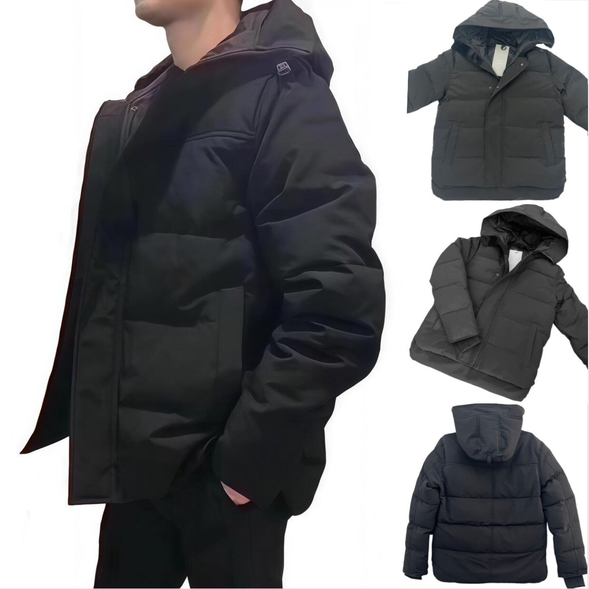 High quality Designer Mens Winter jacket Doudoune Parka Wyndham jackets Homme Jassen Chaquetas Warm Outerwear Wolf Fur Hooded Fourrure Manteau Coat