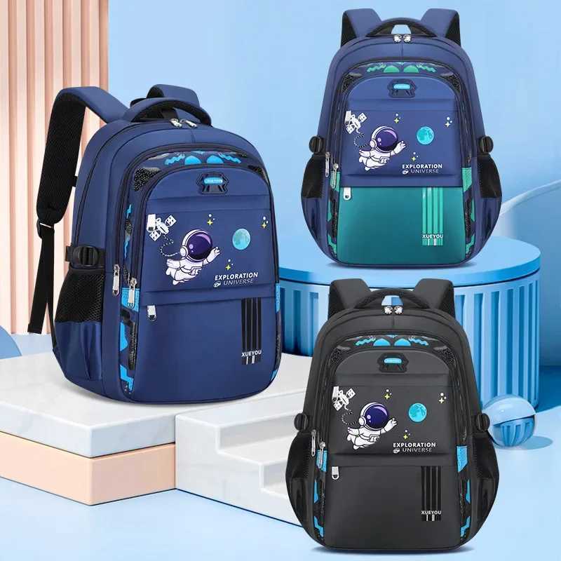 Astronaut Popular Elementary School Student Oxford Cloth Bag Large Capacity Children's Nylon Backpack Men S260804HMNG