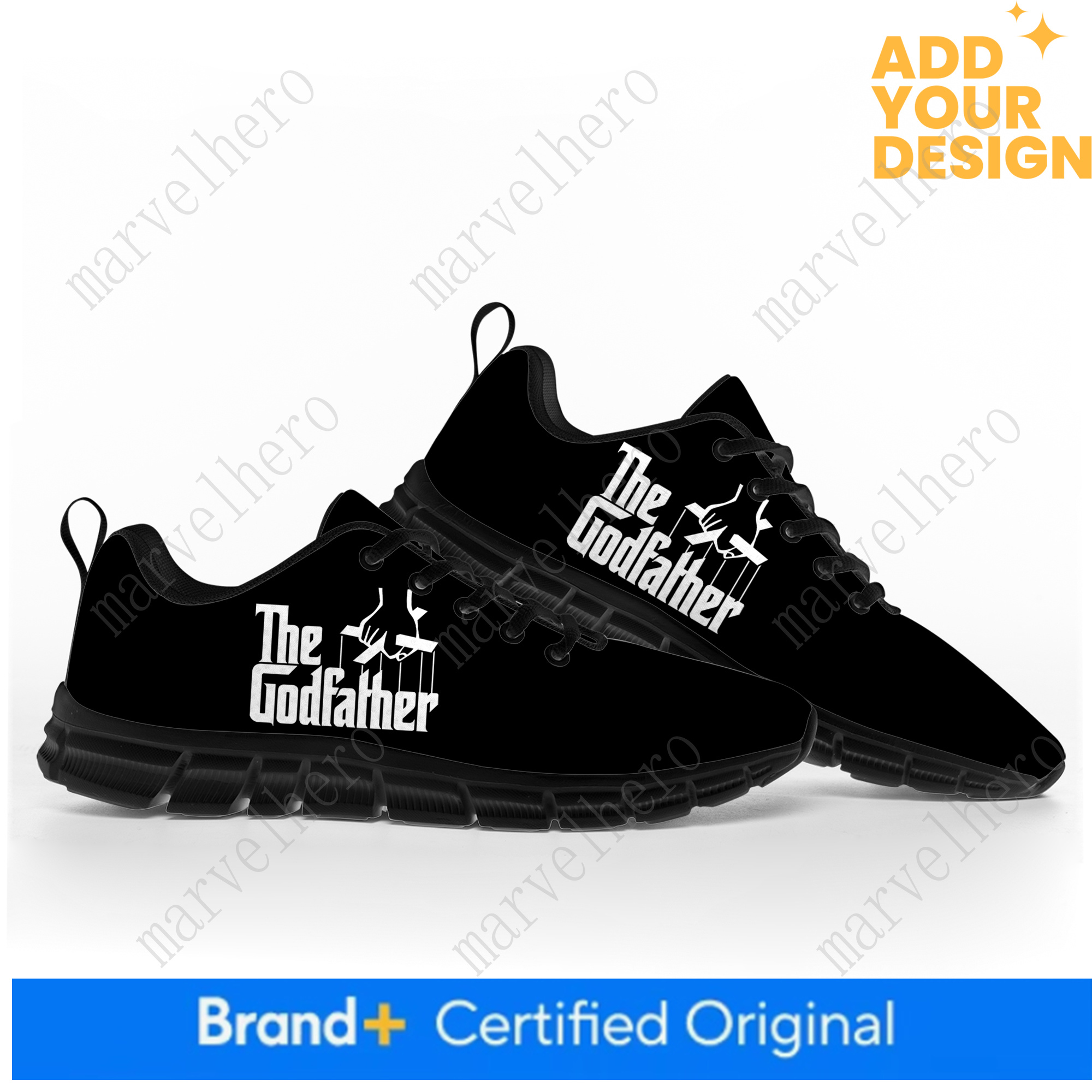 The Godfather Sports Shoes Mens Womens Sneakers Anime Casual Custom High Quality Couple Shoes Unisex Casual Sports Shoes
