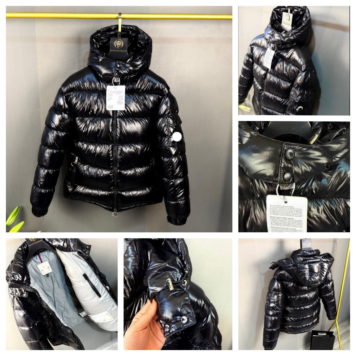 Monclorr Jacket Puffer Jacket Men's Designer Jacket Winter Windproof Down Jacket Shiny Matte Material M-5XL New Fashion Designer Canadian Parka