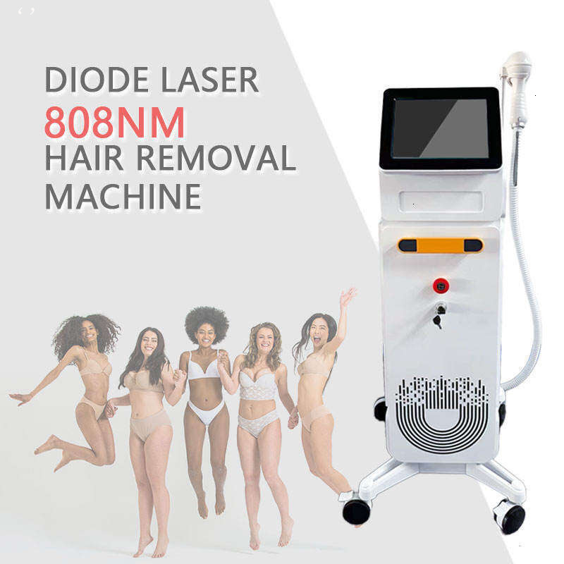 Professional Upgrade 10 Bars 808Nm Diode Laser For Permanent Hair Removal Ice Point Comfort Pain-Free Depilation Skin Smoothing Beauty Machin