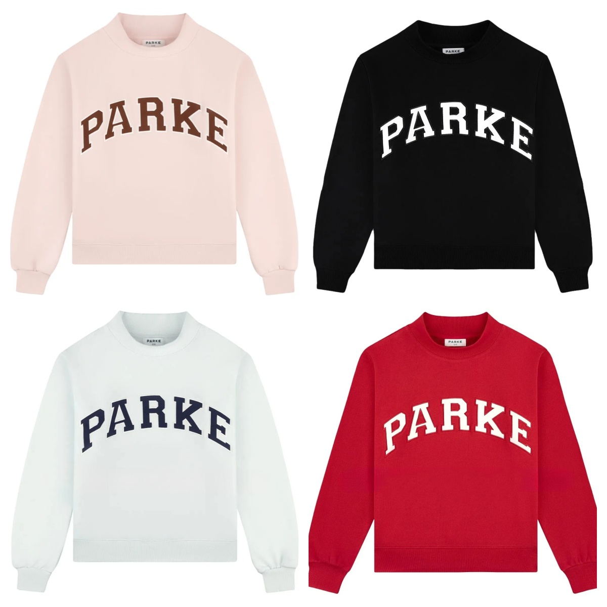 Parke Sweatshirt Mockneck Designer Womens Hoodie parke Embroidered Loose Fit Spring Autumn Outdoor Casual Women Tracksuit Shorts Sweatpants parke Sw