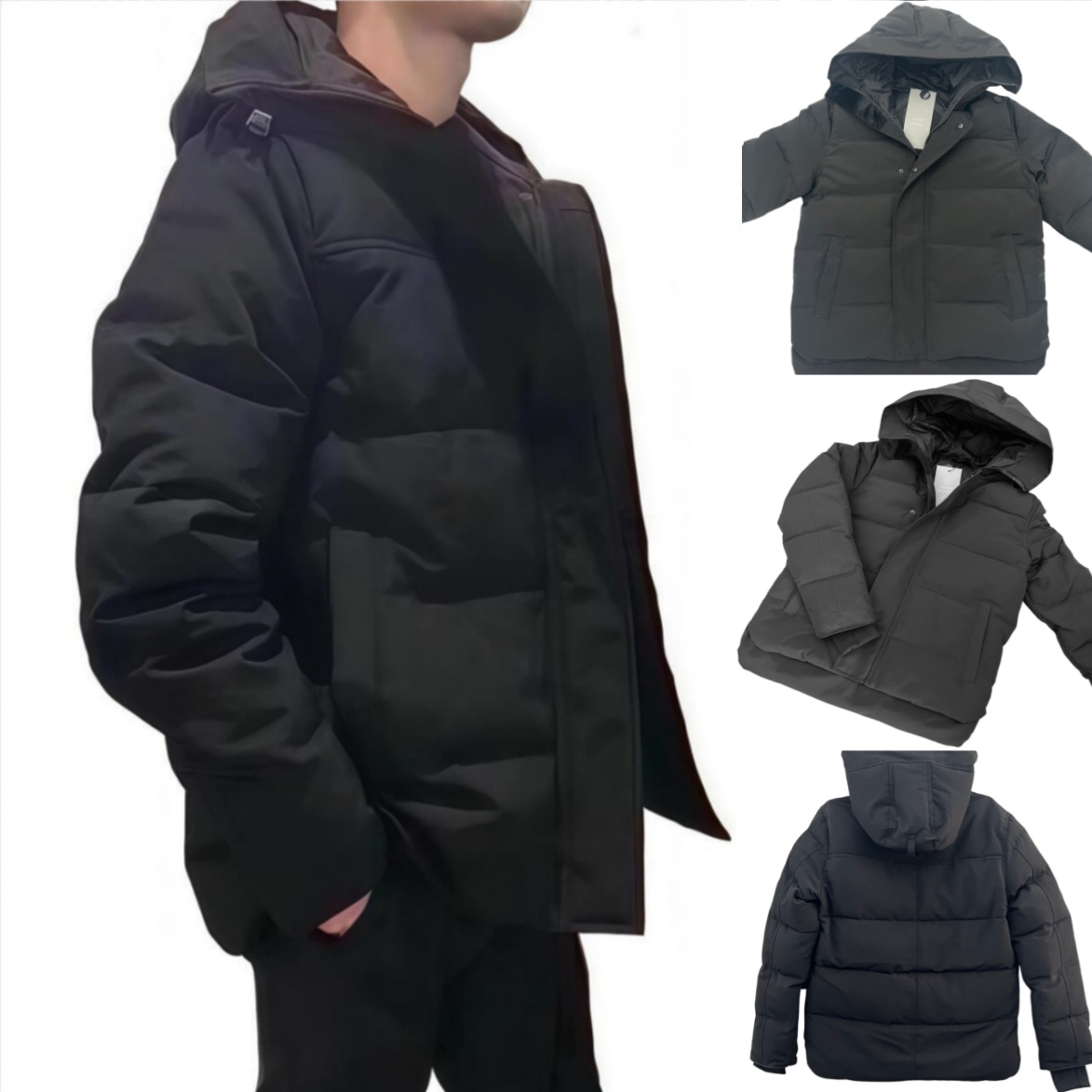 Top quality Designer Mens Winter jacket Doudoune Parka Wyndham jackets Homme Jassen Chaquetas Warm Outerwear Wolf Fur Hooded Fourrure Manteau Coat H