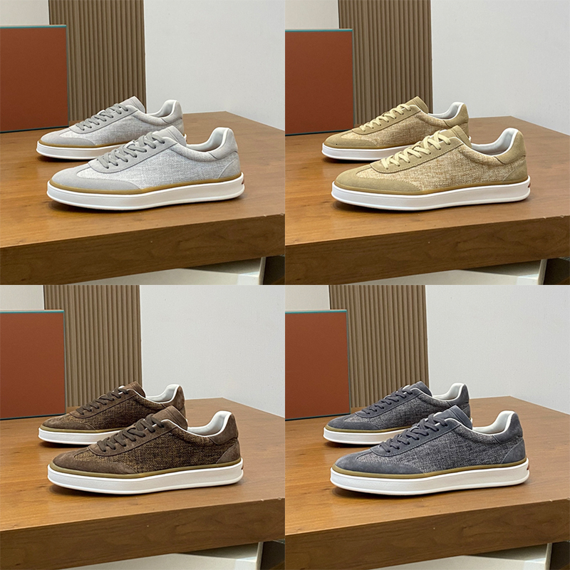 Designer men tennis sports shoes with Merino wool lining lace up running shoes with rubber outsole dual use for streetwear and sports 1143