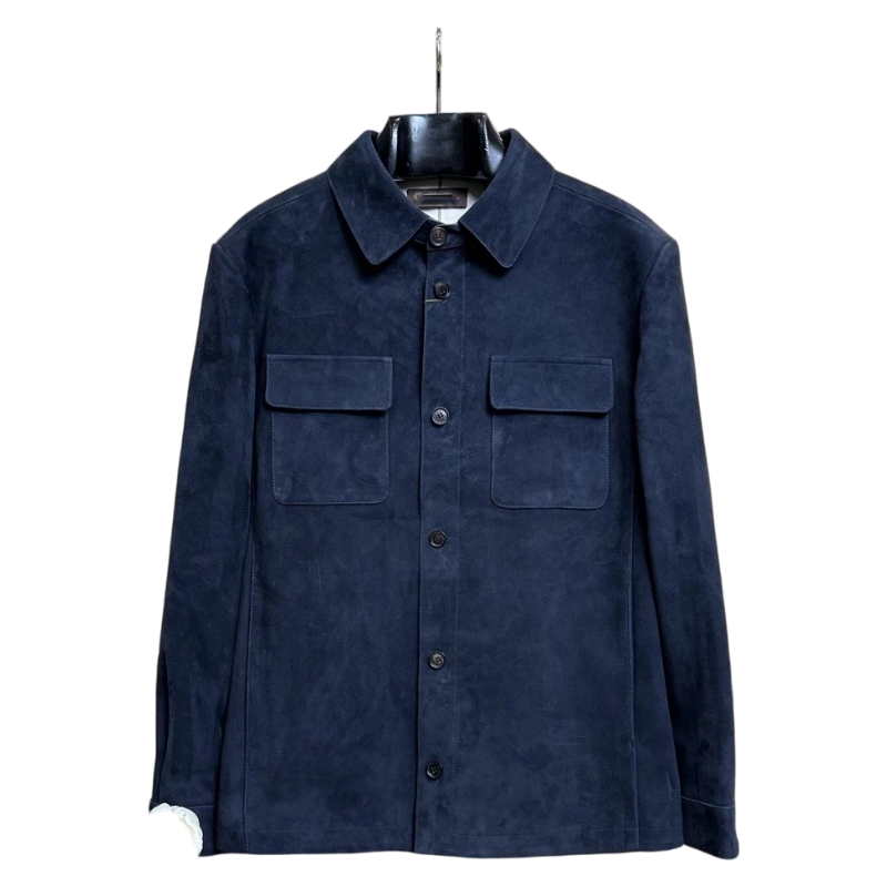 L P brand Mens Suede Jacket genuine leather jacket Relief jacket outwear designer Luxury gift Fathers Day Outdoor 44