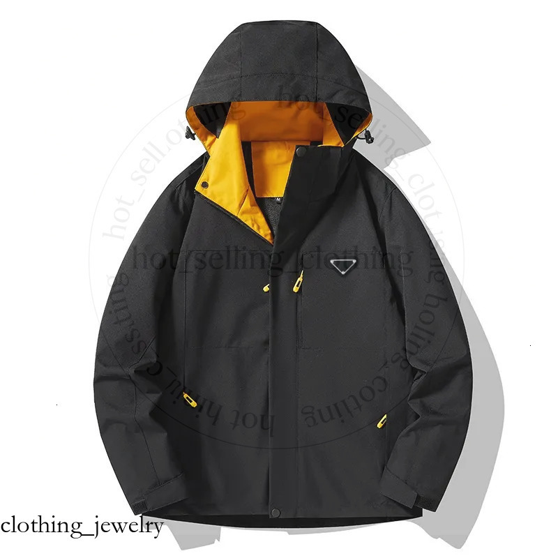 GG P R A Designer Brand Men's Hooded Jackets 2025 Spring Autumn Fashion Casual Coat Womens Hoodie Outwear Overcoat Unisex Couple Solid Color Ou