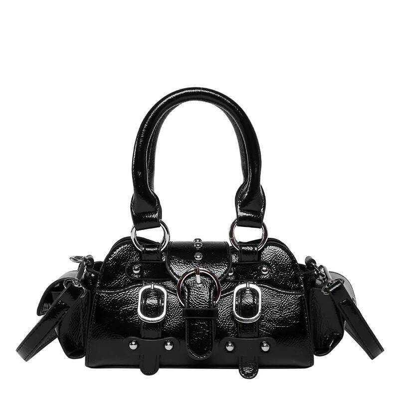 2026 New PU Square Shoulder & Crossbody Bags Solid Popularity Hot Trendy Stylish Design Y2k Style Handbags For Women Fashionable Andralyn
