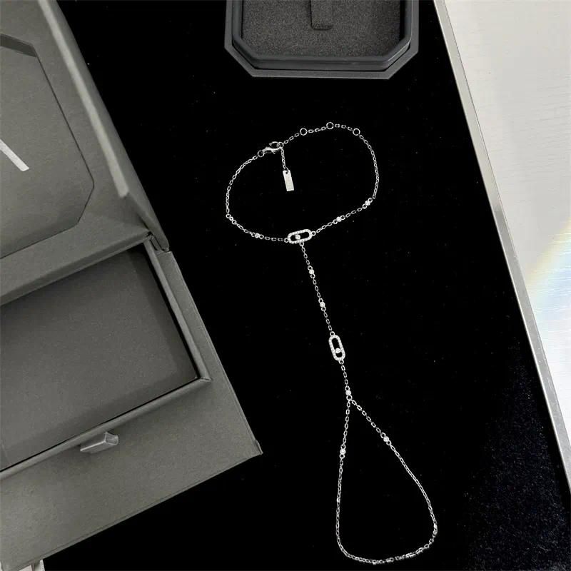 Bracelet designer my move designer bracelet women hand chain designer jewelry charm bracelet mens bracelets designer dainty thin chain finger link d