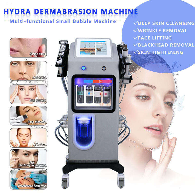 2025 Hot Selling 9 In 1 Hydra Dermabrasion Skin Comprehensive Management Face Lifting Beauty Machine For Deep Cleaning And Brighten Skin Devic