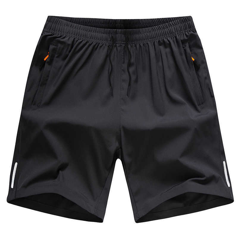 Men's Shorts summer ice silk sports quick drying pants loose 5-point large pants wearing beach casual pants outside S260804V9C0