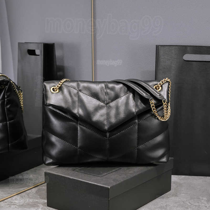 10A Evening Bags shoulder bag Mirror quality Puffer loulou bag women Luxury Designer large mini Chain Bags Tote Crossbody Handbags classic genuine l