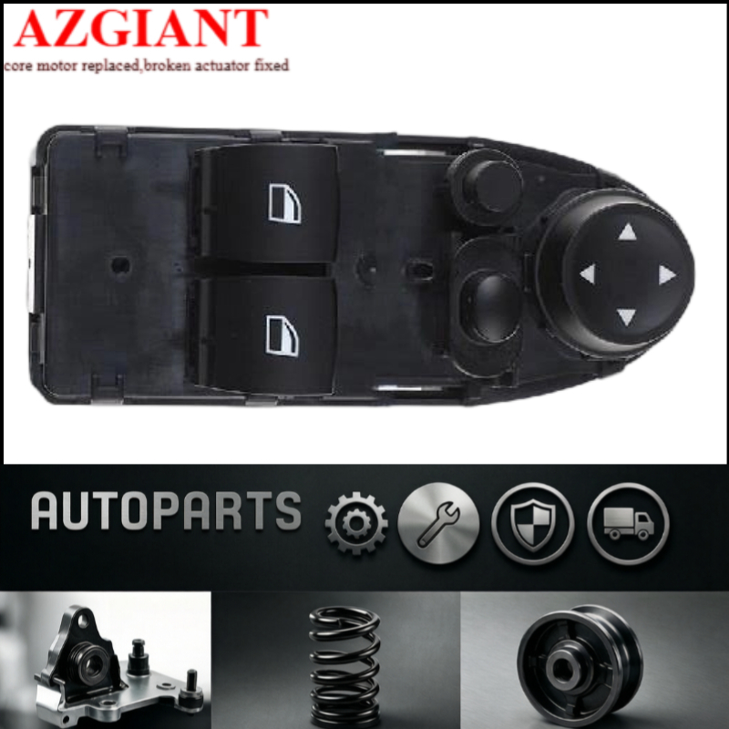 AZGIANT Universal Power Window Master Switch Window Regulator Main Control Button For BMW 3 Series E92 328i 328xi X5 E53 3.0i 4.4i OE 6131-9132-1