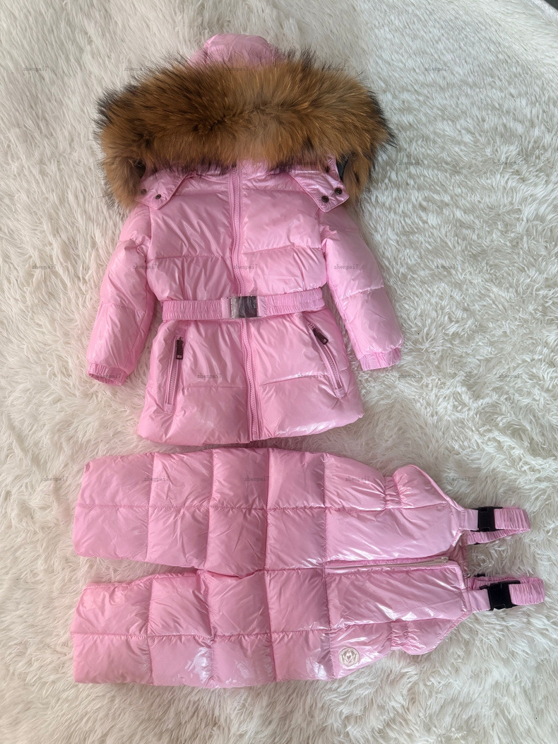 Fashion baby down coat suits High quality Down filling Tracksuits Kids designer Clothes Winter Multi color jacket and down overalls A978X27N237