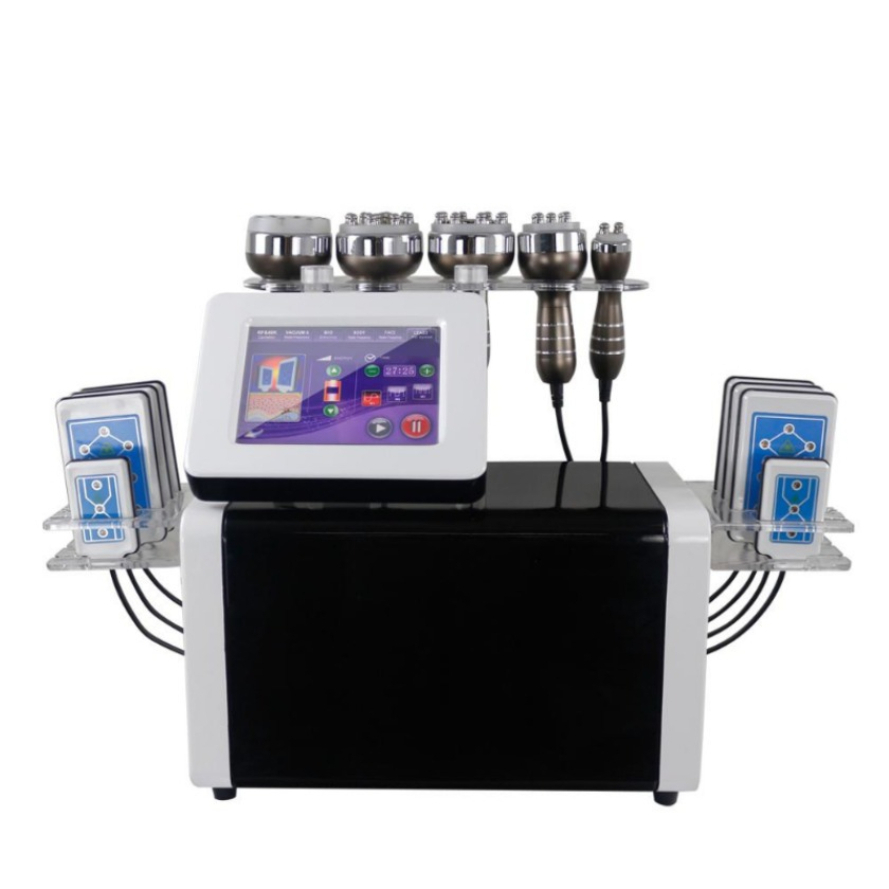 2026 Slimming 6 In 1 40K Ultrasonic Cavitation Machine Multipolar Vacuum 8 Pads Lipolaser Bio Microcurrent Rf For Sale Zz.V1.1B