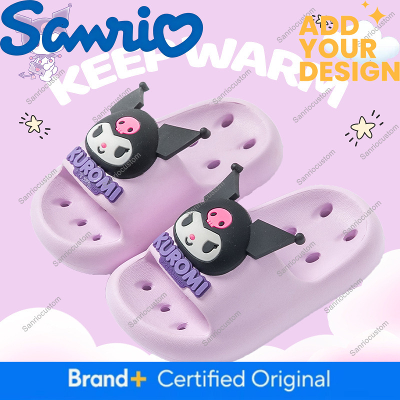 Sanrio children's hollow girls, summer girls' bathroom anti-slip for bathing, baby cross-border slippers 4ce