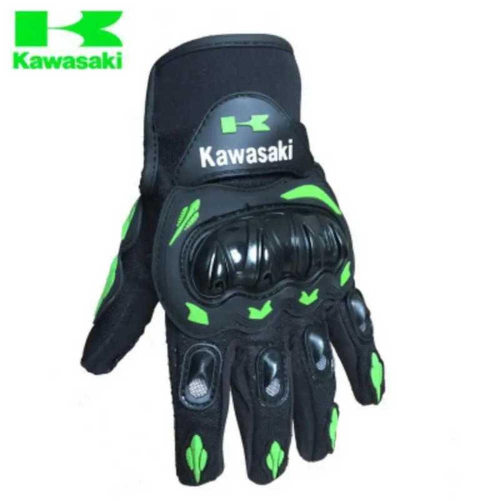 Motorcycle Gloves Kawasaki Rider Anti-Slip Fl Finger Racing Off-Road Cycling Gloves J260805