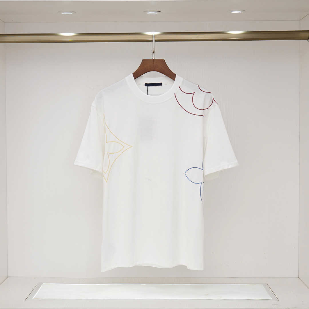 t 2025 shirts fashion designer t shirt men summer clothes Crew Neck Quick Dry Apparel Tops Chest Letter Shirt High Street Short Sve tees mens tshirt