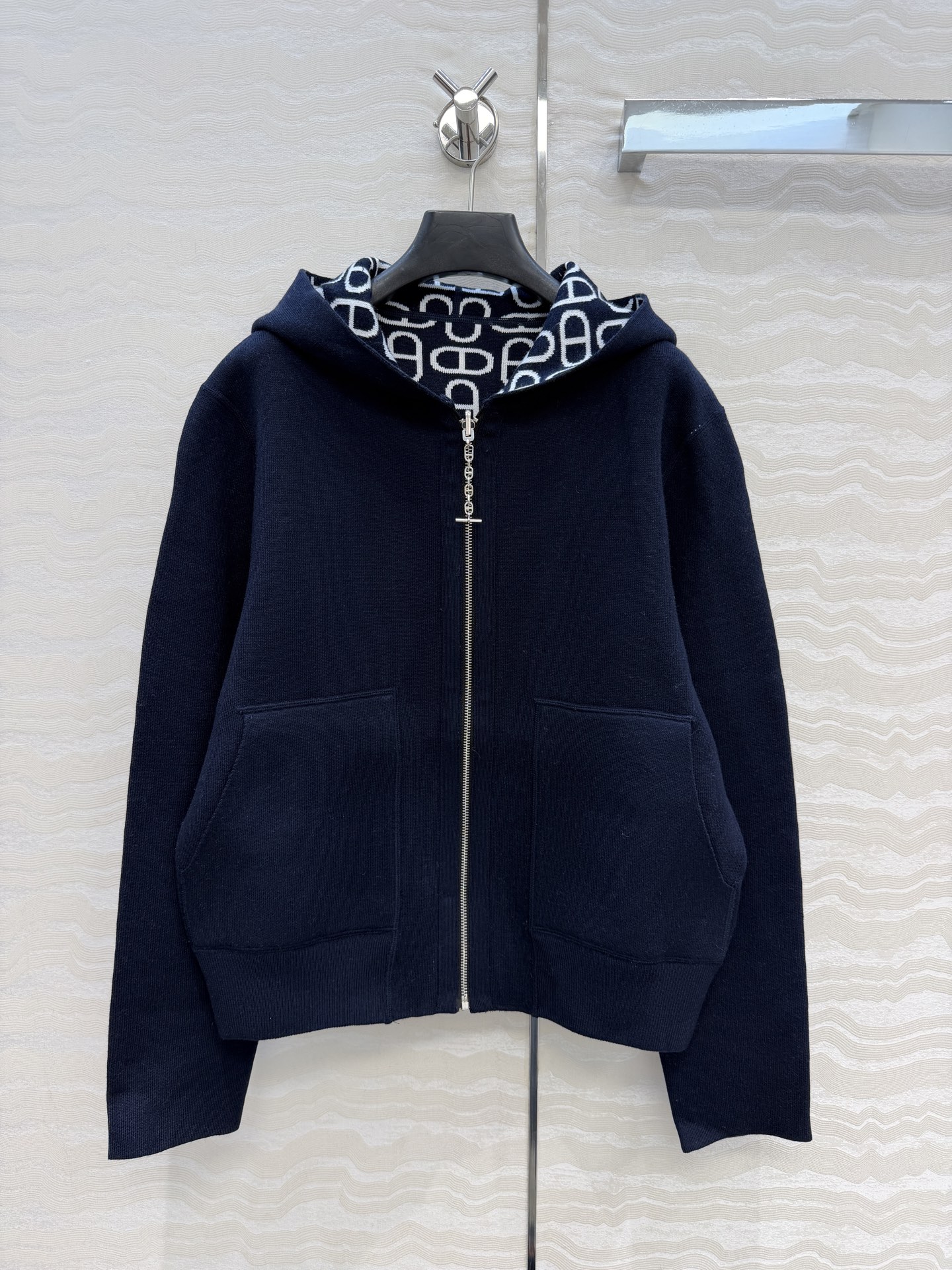 Milan Runway Coats 2026 New Autumn Winter Hooded Long Sleeve Fashion Designer Jackets Brand Same Style Tops 0805-3