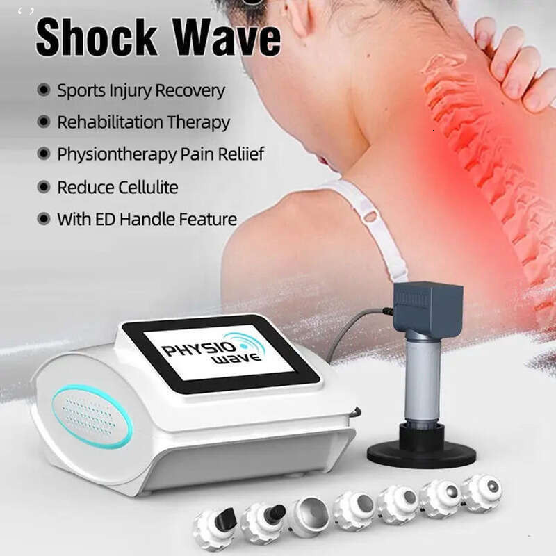 New Arrive Electromagnetic Shock Wave Body Care Therapy Equipment Neck Hip Knee Back Pain Hand Pain Relief Sports Injury Recovery Machine