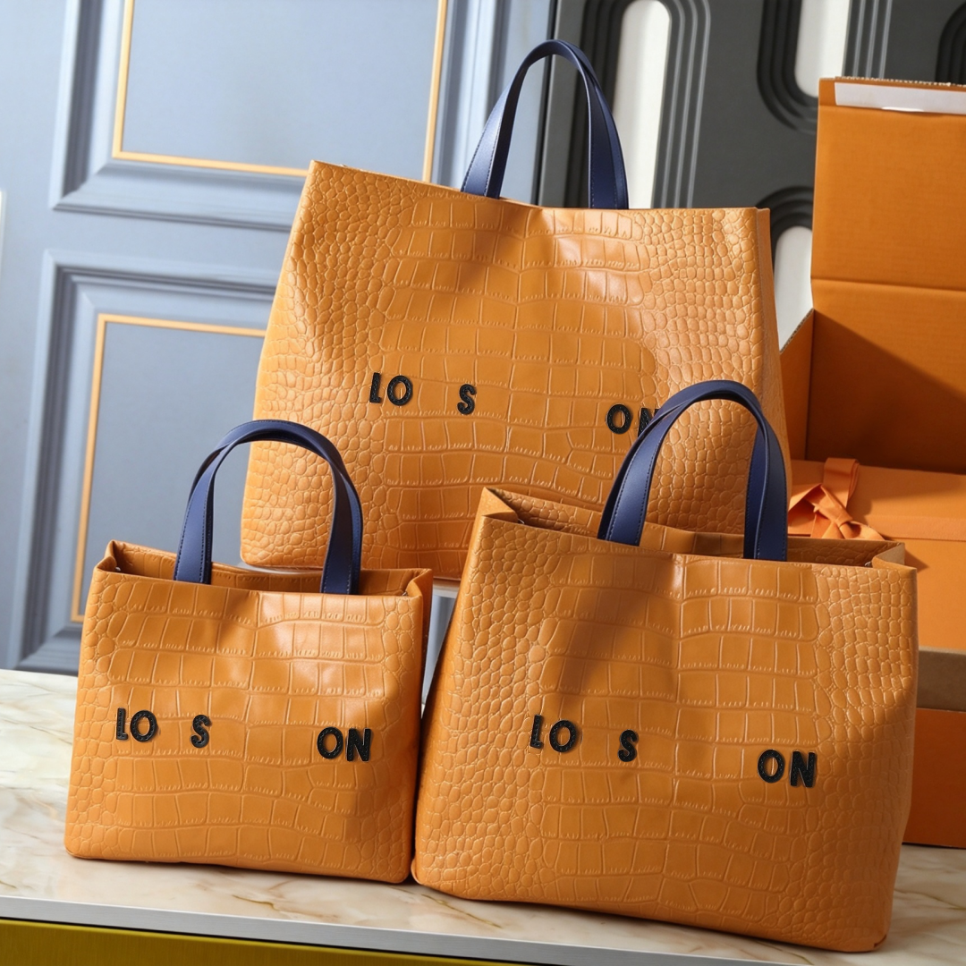 25SS Shopper MM Sac Designer Sac Fourre-Tout Sac À Main TOP Qualité En Cuir Marque Classique À Carreaux En Cuir Logo Hommes Sac À Provisions Sac