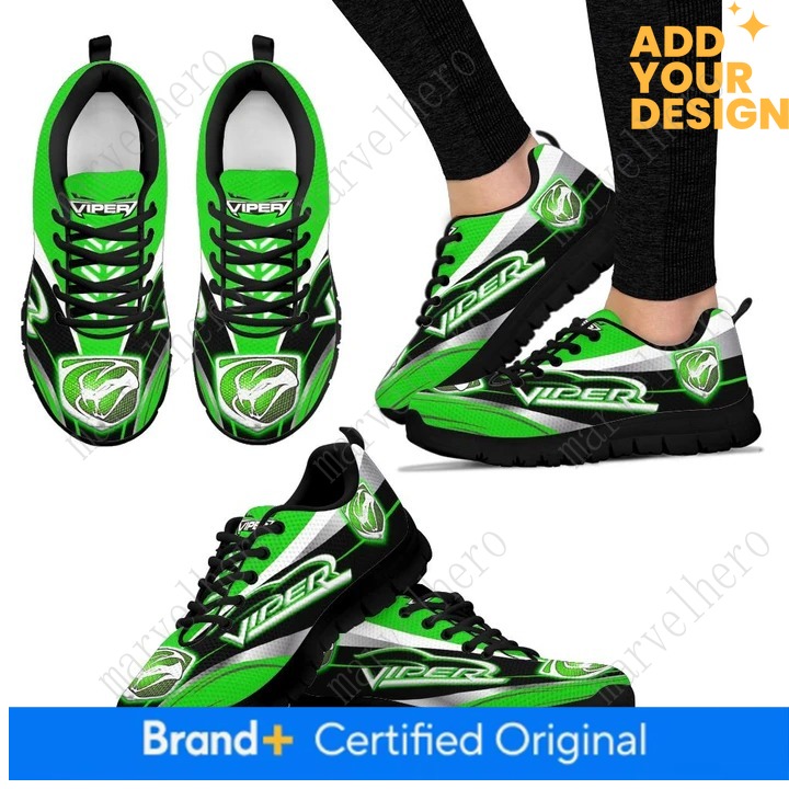 Dodge Viper Sports Shoes Mens Womens Sneakers Cartoon Anime Casual Custom High Quality Couple Shoes Unisex Casual Sports Shoes