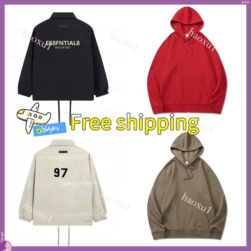 Ess Jacket mens designer jacket new casual jacket mens autumn winter designer men classic jacket top quality 100% cotton coat Embroidered letters wo