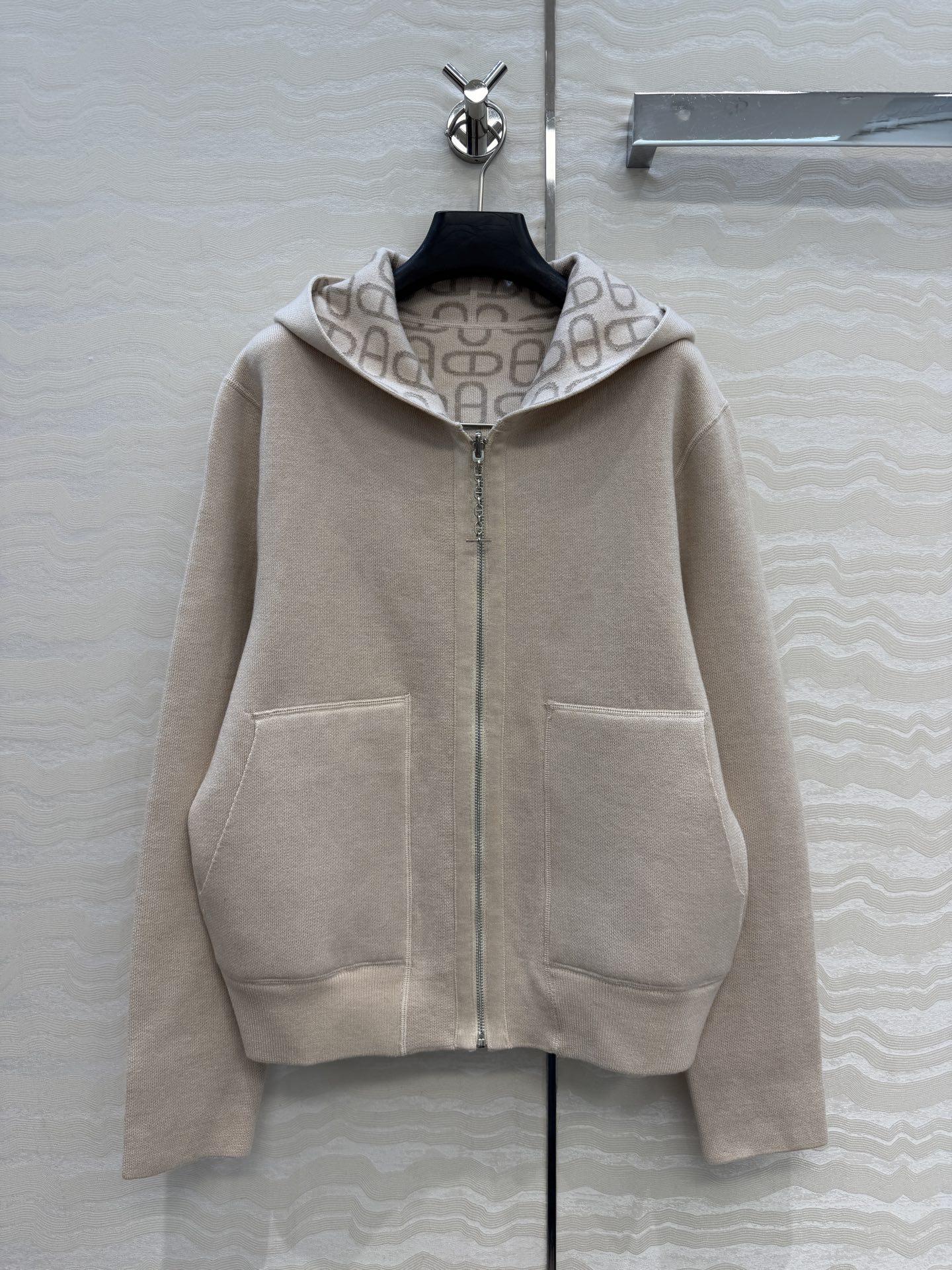 Milan Runway Coats 2026 New Autumn Winter Hooded Long Sleeve Fashion Designer Jackets Brand Same Style Tops 0805-2